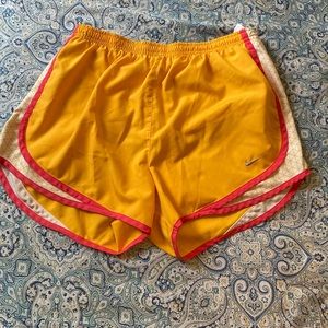 Vibrant Nike Dri-fit running shorts